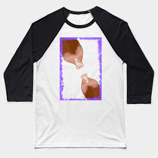 Crossed legs corgi Baseball T-Shirt